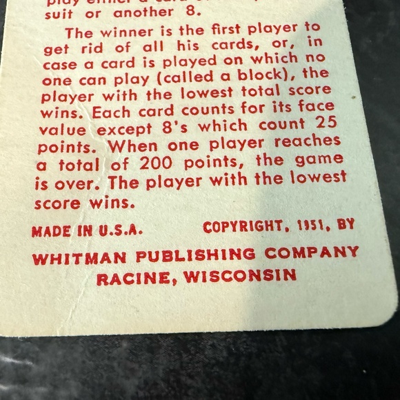 Four Vintage Games (Cards and Blocks) - Picture 8 of 15